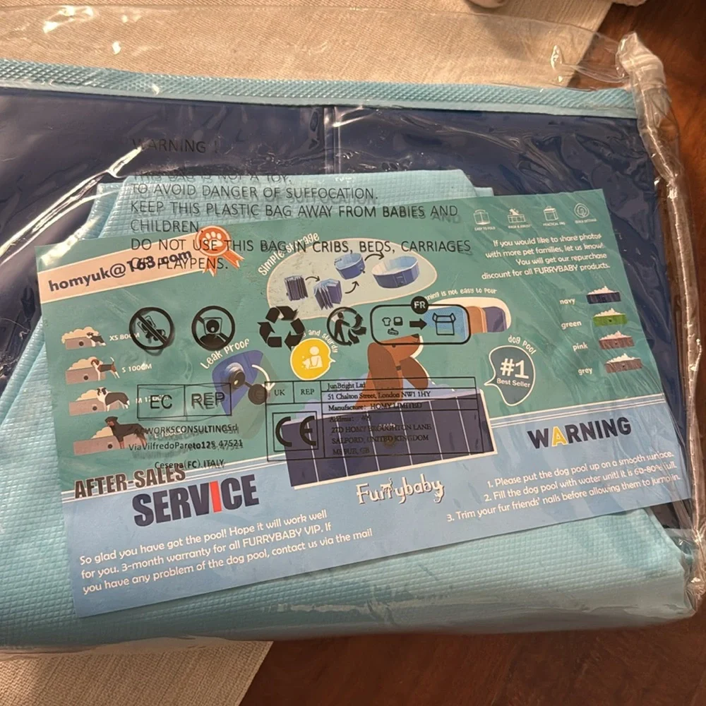 ♥️ NWT Large dog pool